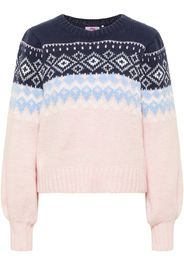 MYMO Pullover  rosa / blu chiaro / bianco / navy