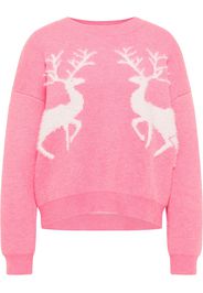 MYMO Pullover  rosa / offwhite