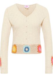 MYMO Pullover  beige chiaro / colori misti