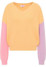 MYMO Pullover  lilla / arancione scuro / rosa