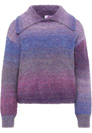 MYMO Pullover  blu reale / lilla / lilla scuro