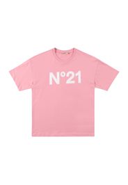 N°21 Maglietta  bianco / rosa chiaro