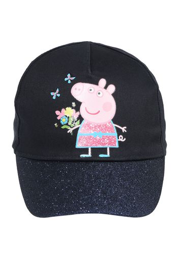 NAME IT Cappello 'PEPPAPIG'  blu notte / zappiro / rosa / rosa / turchese