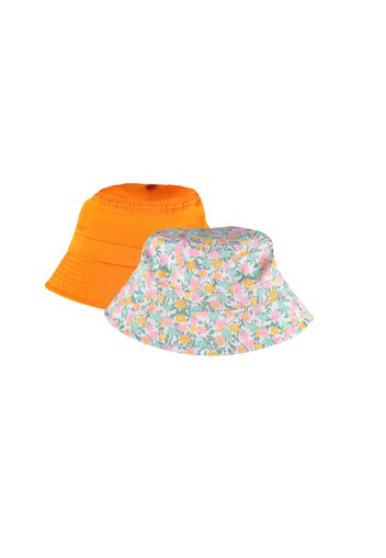 NAME IT Cappello 'Bibbi'  arancione / giada / rosa / verde pastello / bianco