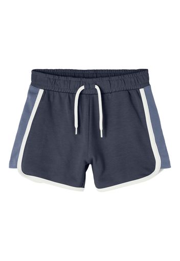 NAME IT Pantaloni 'DOJA'  navy / bianco / blu colomba