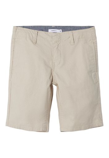 NAME IT Pantaloni 'Ryan'  écru / grigio