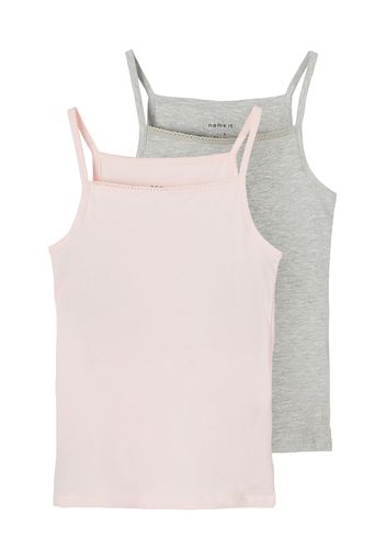 NAME IT Maglietta intima  rosa / grigio sfumato