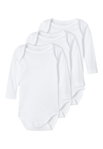 NAME IT Tutina / body per bambino  bianco