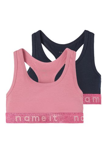 NAME IT Reggiseno  rosa / blu notte