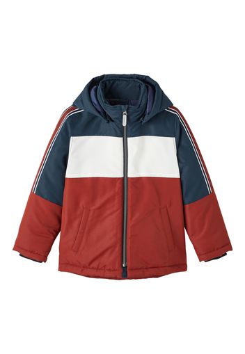 NAME IT Giacca di mezza stagione 'MAX'  navy / bianco / rosso