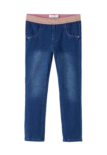 NAME IT Jeans 'Salli'  blu denim / oro rosé