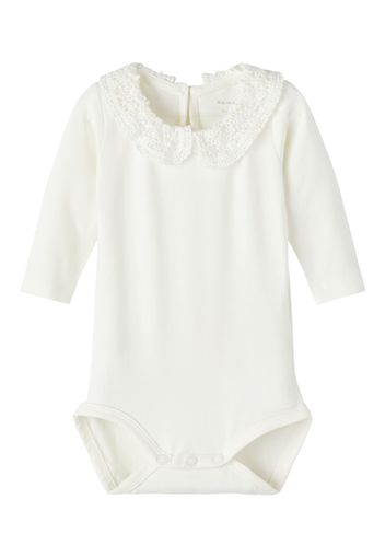 NAME IT Tutina / body per bambino  bianco sfumato