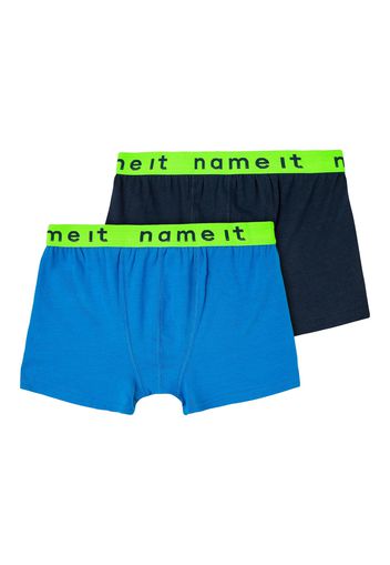 NAME IT Pantaloncini intimi  blu / blu notte / lime