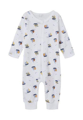 NAME IT Pigiama  navy / blu chiaro / giallo chiaro / bianco