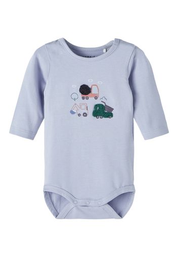 NAME IT Tutina / body per bambino 'BUPAR'  blu chiaro / grafite / verde scuro / salmone / nero