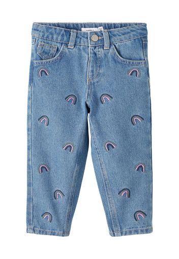 NAME IT Jeans 'Bella'  navy / blu denim / verde pastello / rosa pastello