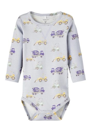 NAME IT Tutina / body per bambino 'DASH'  blu pastello / colori misti