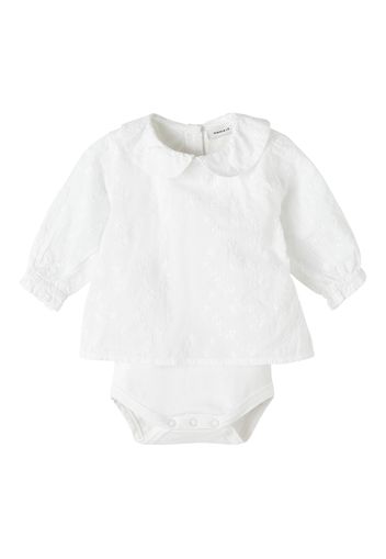 NAME IT Tutina / body per bambino 'Deliner'  bianco