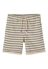 NAME IT Pantaloni 'Dukka'  beige chiaro / nero