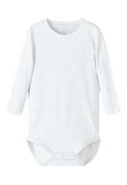 NAME IT Tutina / body per bambino 'MUS'  bianco