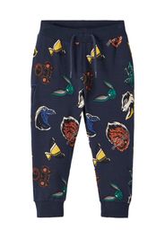 NAME IT Pantaloni 'Ojus'  navy / colori misti