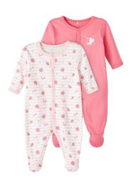 NAME IT Tutina / body per bambino  rosé / bianco