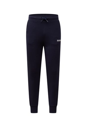 NAPAPIJRI Pantaloni 'BOX'  blu / bianco