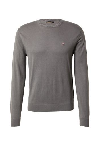 NAPAPIJRI Pullover 'DECATUR'  grigio / rosso / bianco