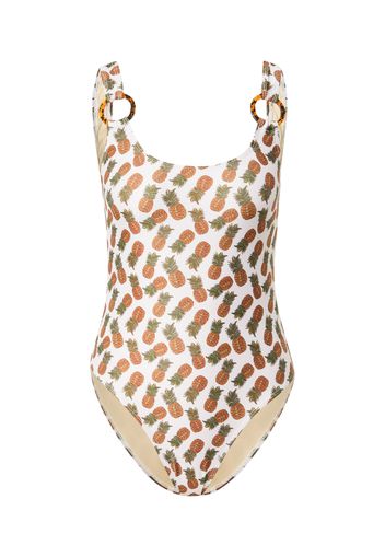 Nasty Gal Costume intero  crema / marrone / verde