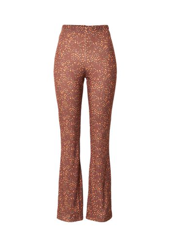 Nasty Gal Leggings  marrone / verde chiaro / arancione