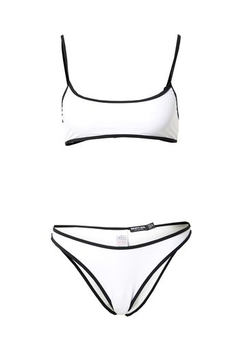 Nasty Gal Bikini  nero / bianco