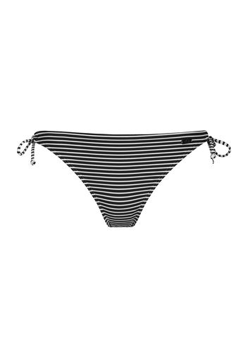 NATURANA Pantaloncini per bikini  nero / bianco