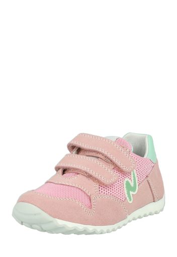 NATURINO Sneaker 'SAMMY'  verde pastello / rosa / rosa pastello / bianco