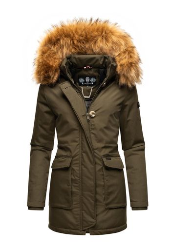 NAVAHOO Cappotto invernale 'Schneeengel'  oliva