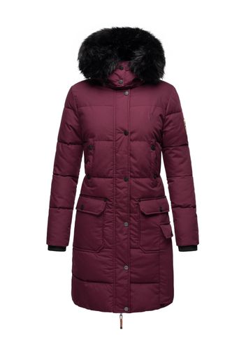 NAVAHOO Cappotto invernale 'Cosimaa'  rosso scuro