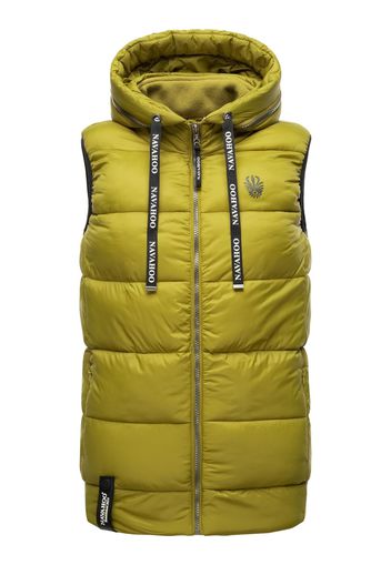 NAVAHOO Gilet 'Kassidy'  oliva / nero / bianco