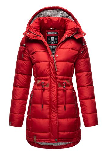 NAVAHOO Cappotto invernale 'Dalie'  rosso / cognac