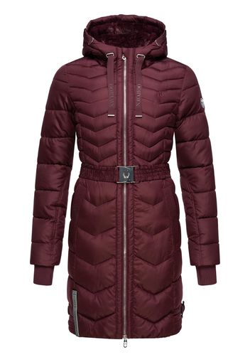 NAVAHOO Cappotto invernale 'Alpenveilchen'  bordeaux