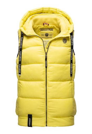 NAVAHOO Gilet 'Kassidy'  giallo