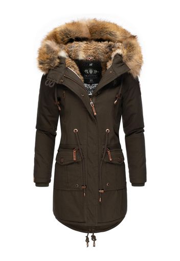 NAVAHOO Parka invernale 'Rosinchen'  marrone