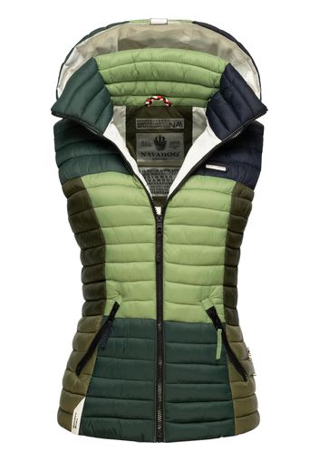 NAVAHOO Gilet 'Shadaa'  colori misti / verde