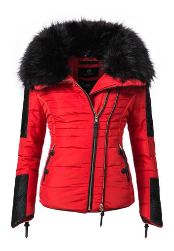 NAVAHOO Giacca invernale 'Yuki 2'  rosso / nero