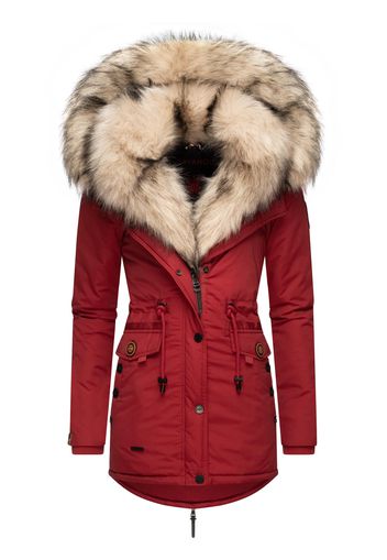 NAVAHOO Parka invernale 'Sweety'  beige / rosso