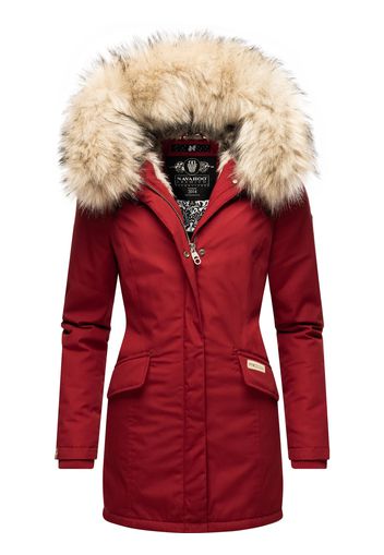 NAVAHOO Parka invernale 'Cristal'  rosso sangue