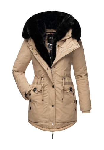 NAVAHOO Cappotto invernale 'Sweety Deluxe'  stucco / nero