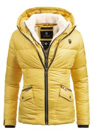 NAVAHOO Giacca invernale 'Megan'  giallo / crema / nero