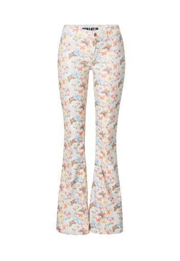 NEON & NYLON Pantaloni  caramello / blu chiaro / lilla / offwhite