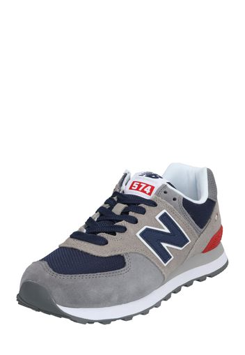 new balance Sneaker bassa '574'  blu scuro / grigio / rosso