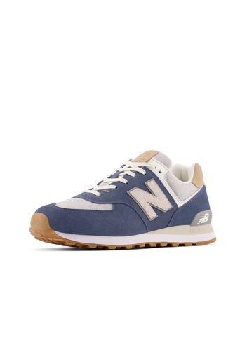 new balance Sneaker bassa '574'  crema / blu scuro / bianco