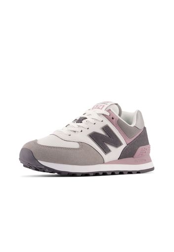 new balance Sneaker bassa '574'  grigio / lilla / bianco